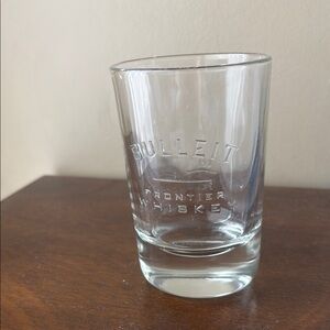 Bulleit Clear Glass Whiskey Tumbler